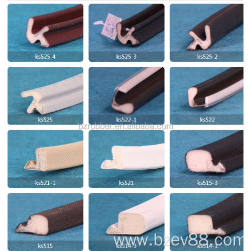 Indoor rubber rubber sealing strip